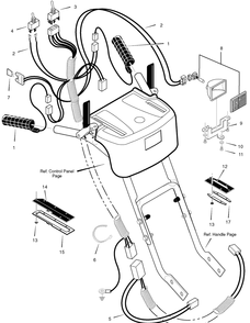 Wiring Diagram and Parts List for 632130X16B 2004 Briggs and Stratton Snow Blower